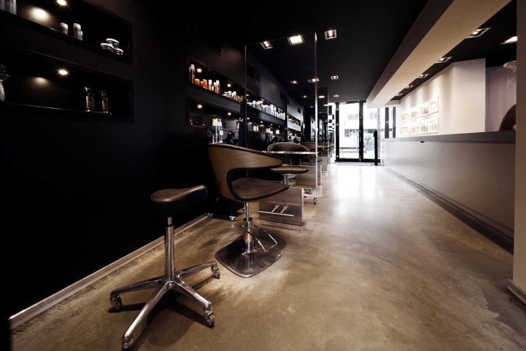 Wnętrze salonu Haar Studio Luxury & Style